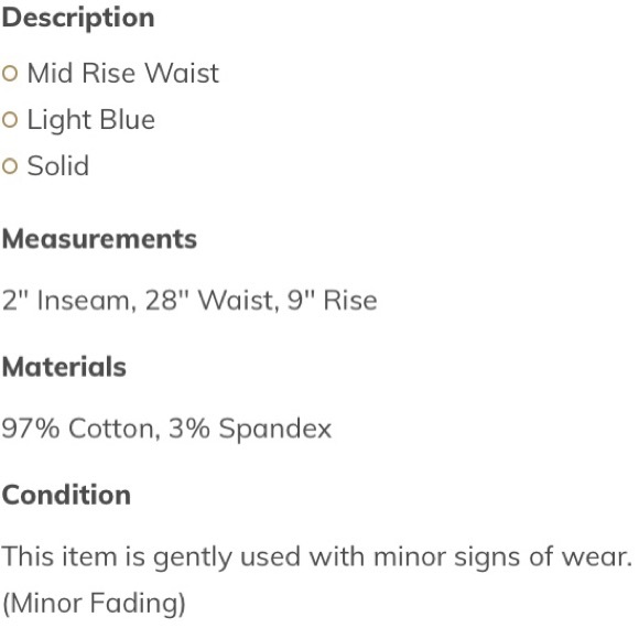 Free People Mid Rise Acid Wash Jean Shorts - Picture 8 of 8